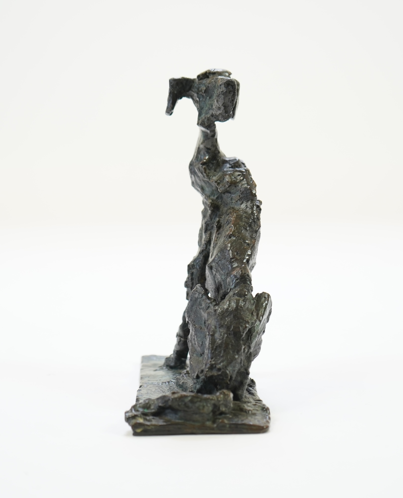 Robert Crutchley, b. 1943, 'Sitting Dog'